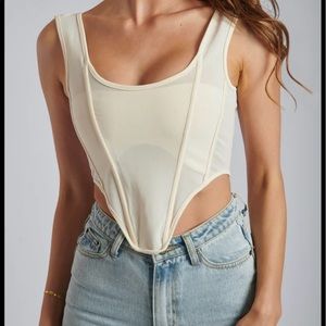 Meshki corset top